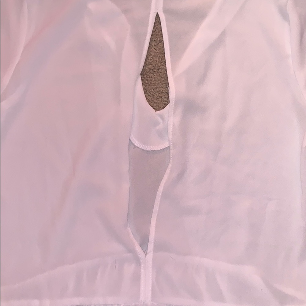 White split back blouse - Picture 3 of 3